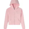 OVO-x-Rhinestone-Crystal-Velour-Hoodie-Pink