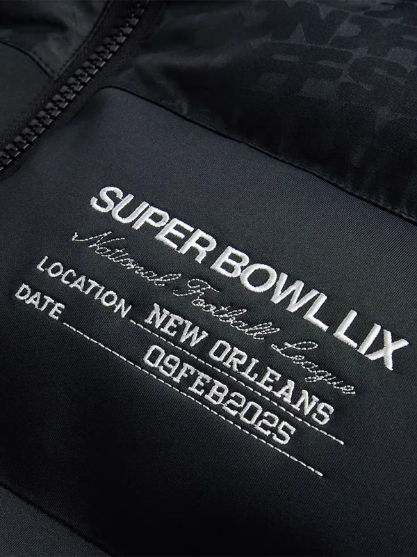 Off Season Super Bowl LIX Black Puffer Vest