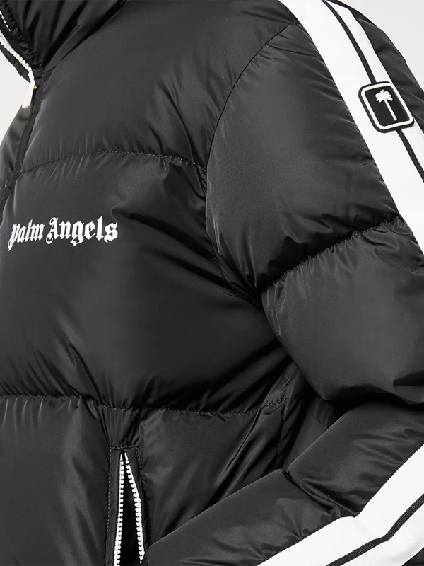 Palm Angels Puffer Track Jacket Black