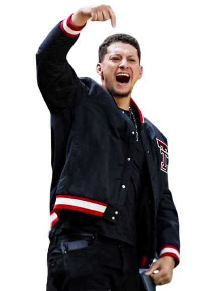 Patrick Mahomes Houston v Texas Tech Bomber Jacket