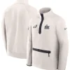 Philadelphia Eagles Nike Super Bowl LIX Opening Night Tech Fleece Half-Zip Jacket