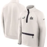 Eagles Super Bowl LIX Opening Night Tech Fleece Half-Zip Jacket