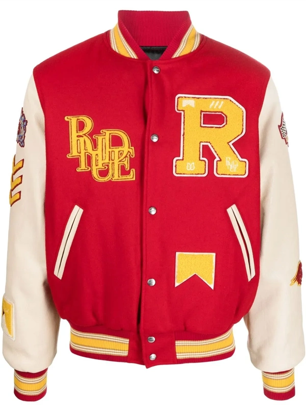 RHUDE Bull Market Varsity Jacket