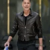 Rob Pelinka Black Leather Jacket