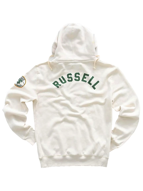 Roots of Fight Bill Russell White San Francisco Dons 1955 NCAA Men's Basketball National Champions Hoodie