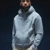 Script Pinstripe OVO Hoodie Grey