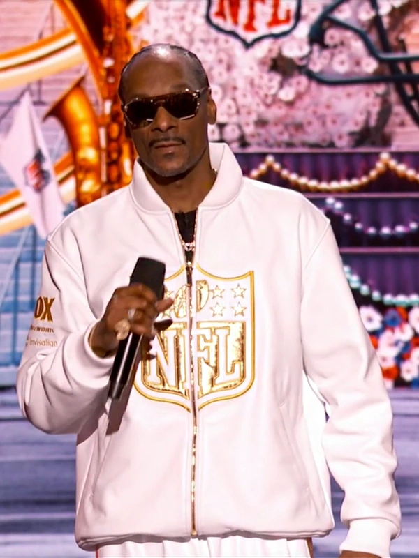 Snoop Dogg 14th Annual NFL Honors Tracksuit White