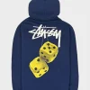 Stussy Dice Hoodie Blue