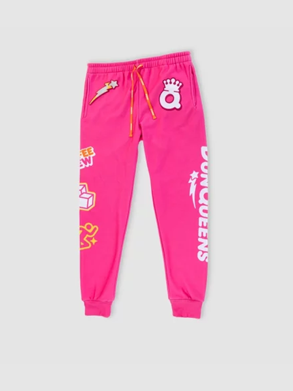 Super Bowl 2025 DunQueens Pink Tracksuit