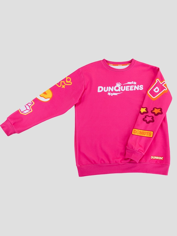 Super Bowl 2025 DunQueens Sweatshirt Pink