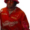 Super Bowl Commercial 2025 Casey Affleck Dunkings Track Jacket Orange