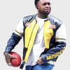 Super Bowl LIX Mustard Vanson Leather Jacket