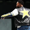 Super Bowl Mustard Leather Jacket