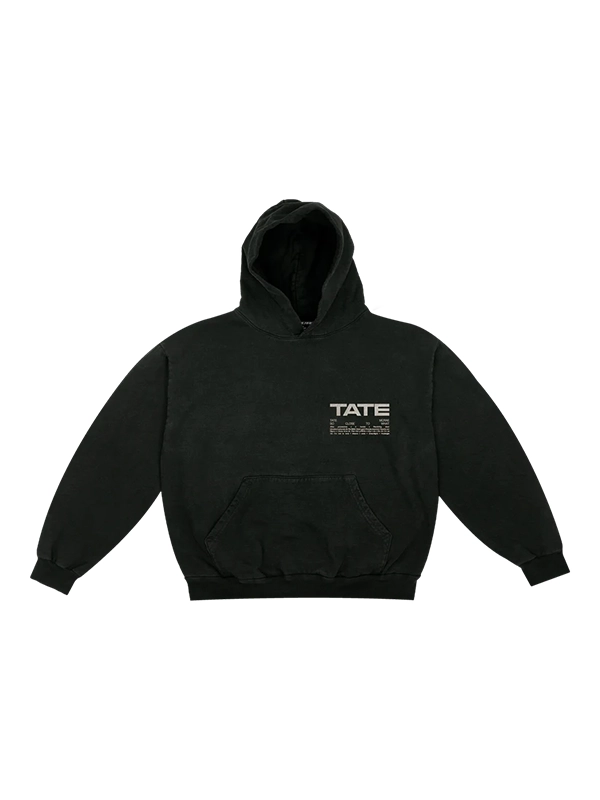 Tate Mcrae T8 Lips Hoodie Black