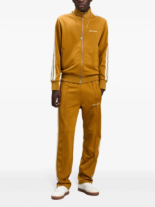 Travis Kelce Super Bowl LIX Arrivals Tracksuit Yellow