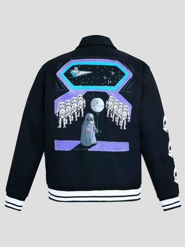 Will Gay Star Wars Artist Series Varsity Jacket Blue