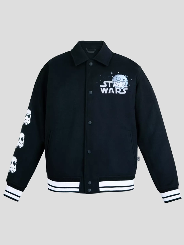 Will Gay Star Wars Varsity Jacket Blue