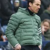 Burnley Scott Parker Green Hooded Puffer Jacket