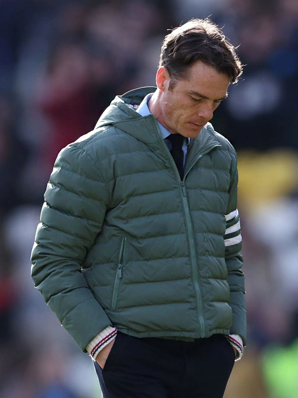 Burnley Scott Parker Green Jacket Puffer