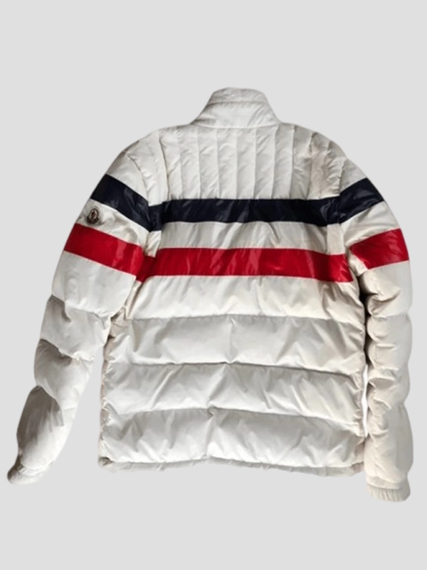 Chief Keef Moncler White Puffer Jacket