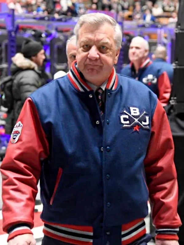 Columbus Blue Jackets Coaches Bomber Jacket