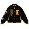 Ice Cream Team Black Varsity Jacket