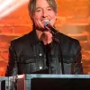 Keith Urban 2025 CMA Touring Awards Black Leather Jacket