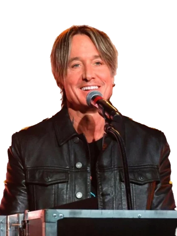 Keith Urban 2025 CMA Touring Awards Leather Jacket Black