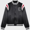 Kim Tae-Hyung Celine Varsity Jacket Black