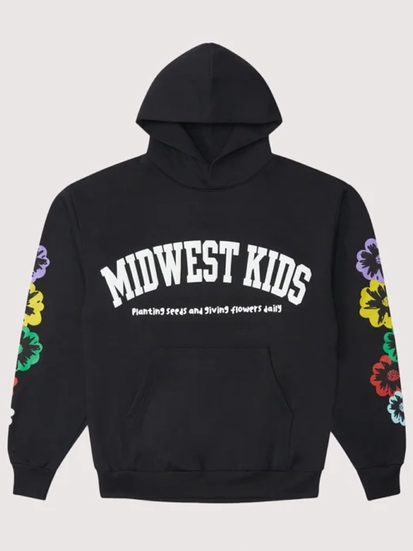 Midwest Kids Graphic Hoodie Black