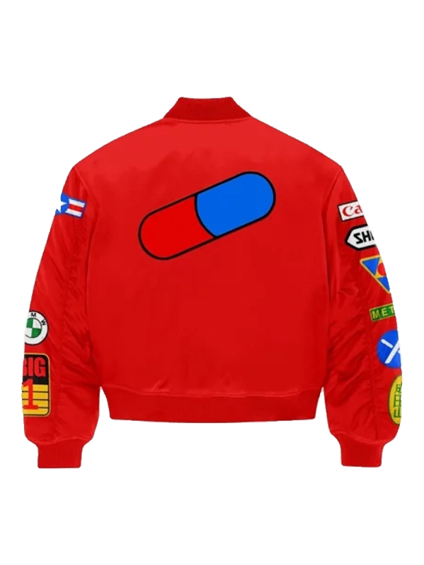 Neo-Tokyo Akira Bomber Jacket Red