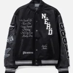 Pleasures Nerd Varsity Letterman Jacket