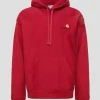 Red Carhartt Loose Fit Hoodie