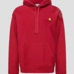 Red Carhartt Loose Fit Hoodie