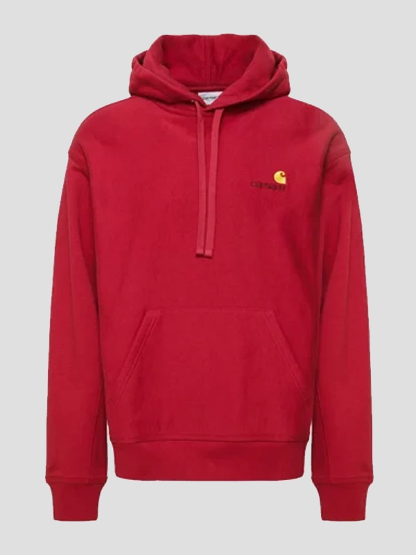 Red Carhartt Loose Fit Hoodie