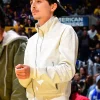 Timothée Chalamet Knicks vs Lakers Game Jacket